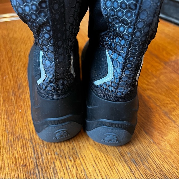 Kamik Snowfall P 2 Black/Charcoal 5 EU37 UK4.5 Youth Juniors Snow Boot - Picture 5 of 8